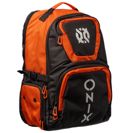 Pickleball Pro Team Backpack &mdash; Orange/Black